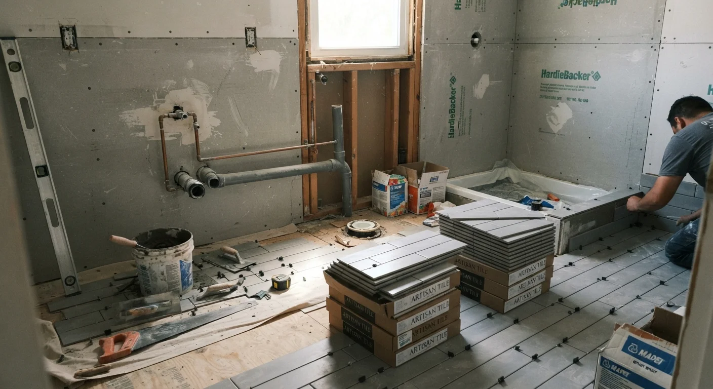 Bathroom Renovation Sequence: The Order Tasks Should Happen In