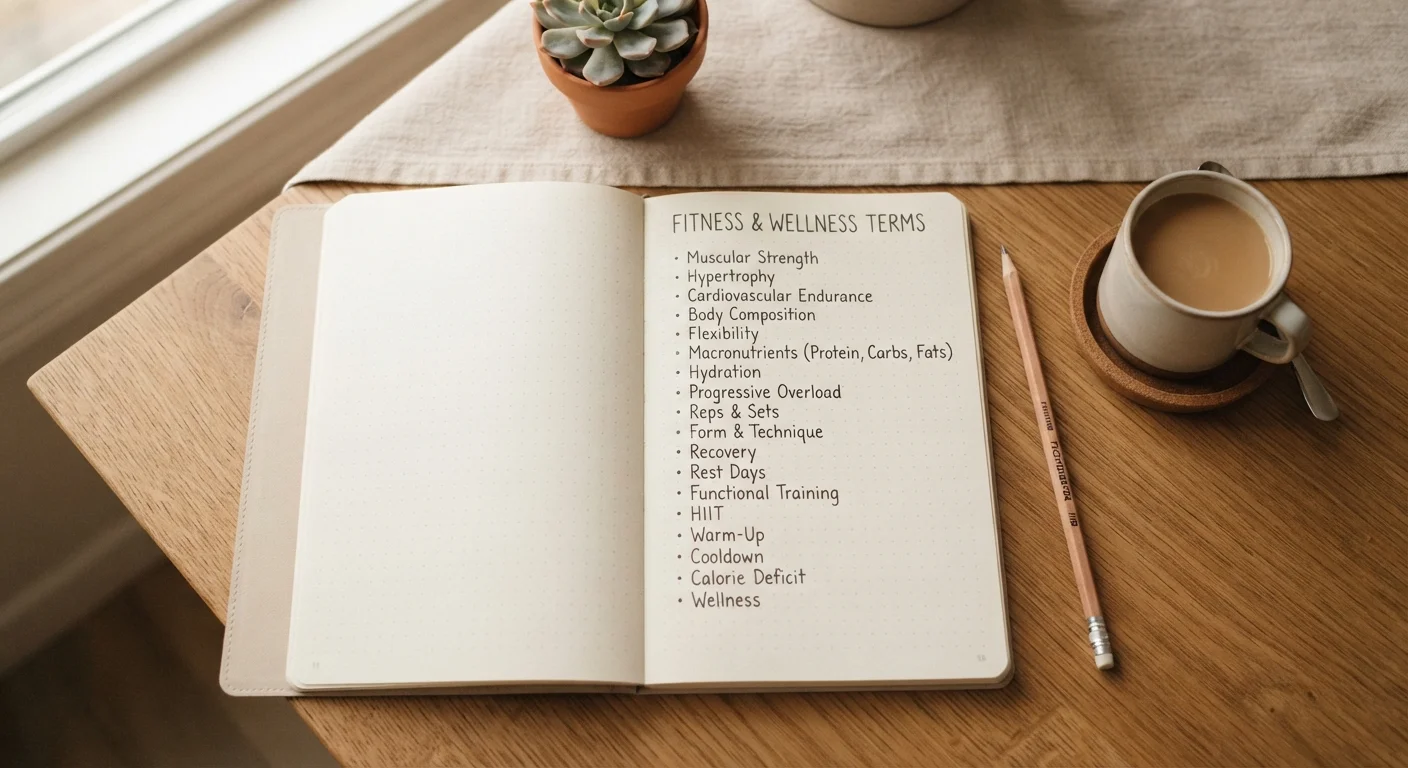 Common Fitness Terms Decoded: A Plain-Language Reference for New Exercisers