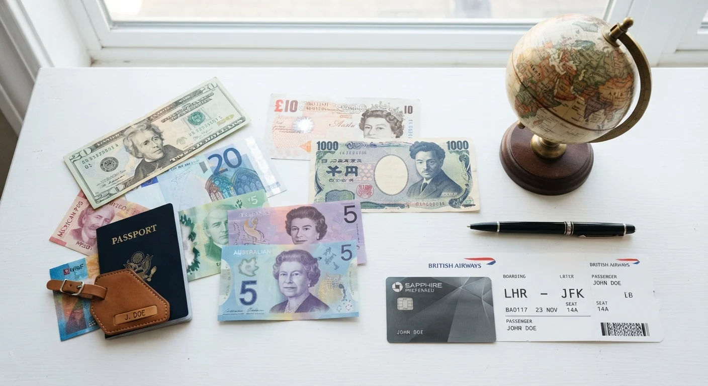 Currency Exchange: Airports, Banks, and Travel Cards Side by Side