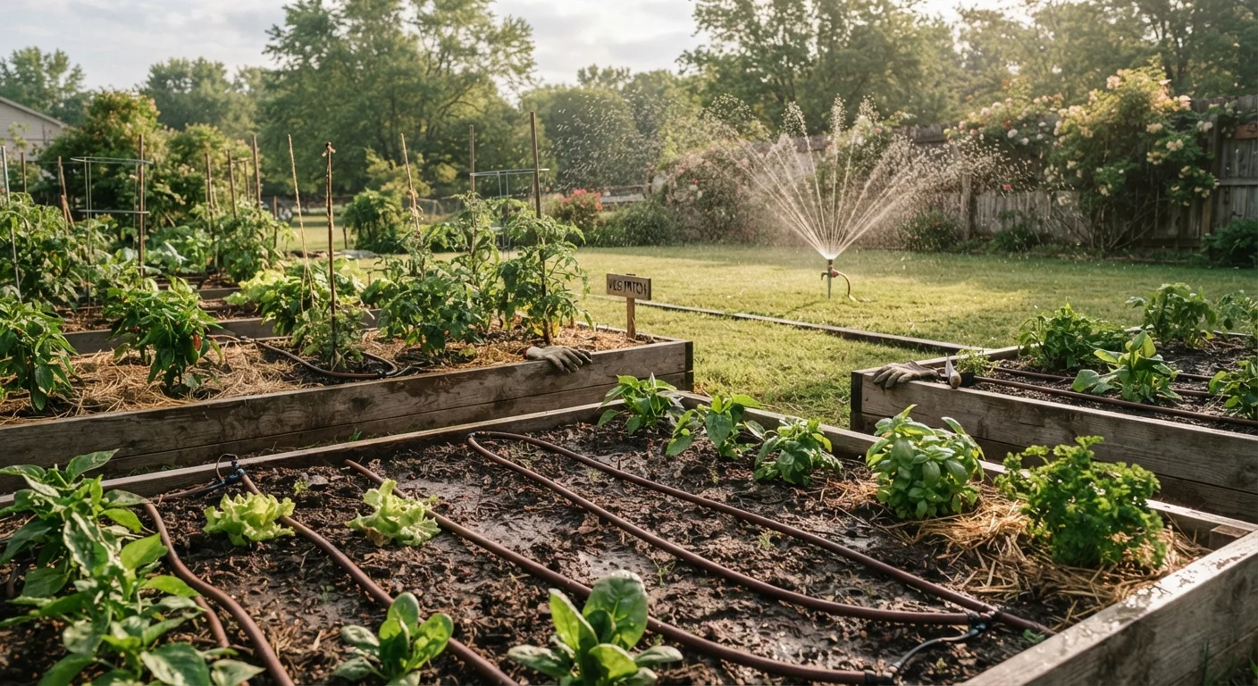 Drip Irrigation vs. Sprinkler Systems for Home Gardens