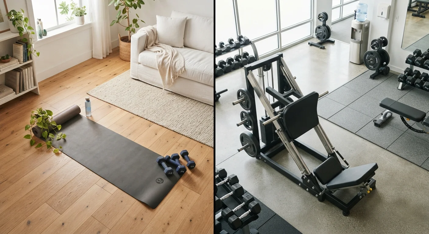 Home Workouts vs. Gym Sessions: Weighing the Practicalities for Homeowners