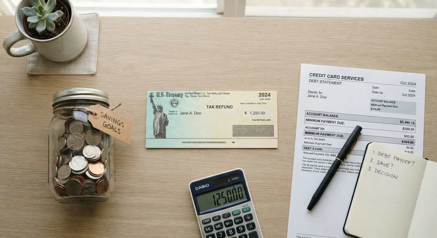 Lump-Sum Windfalls: Pay Down Debt or Put It in Savings?