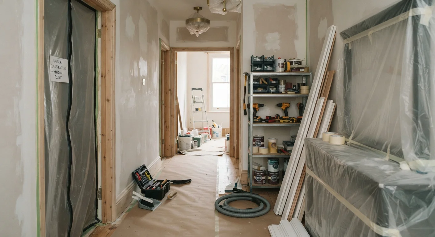 Managing a Home Renovation While Still Living in the Property