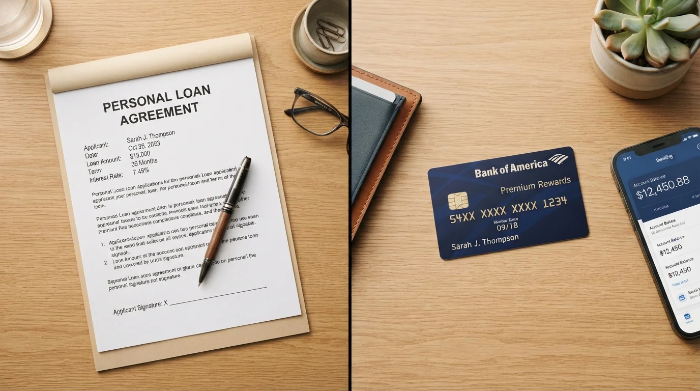 Personal Loans vs Credit Cards: Choosing the Right Borrowing Tool