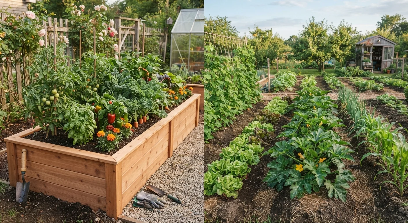 Raised Beds vs. In-Ground Planting: What Actually Works in a Home Garden