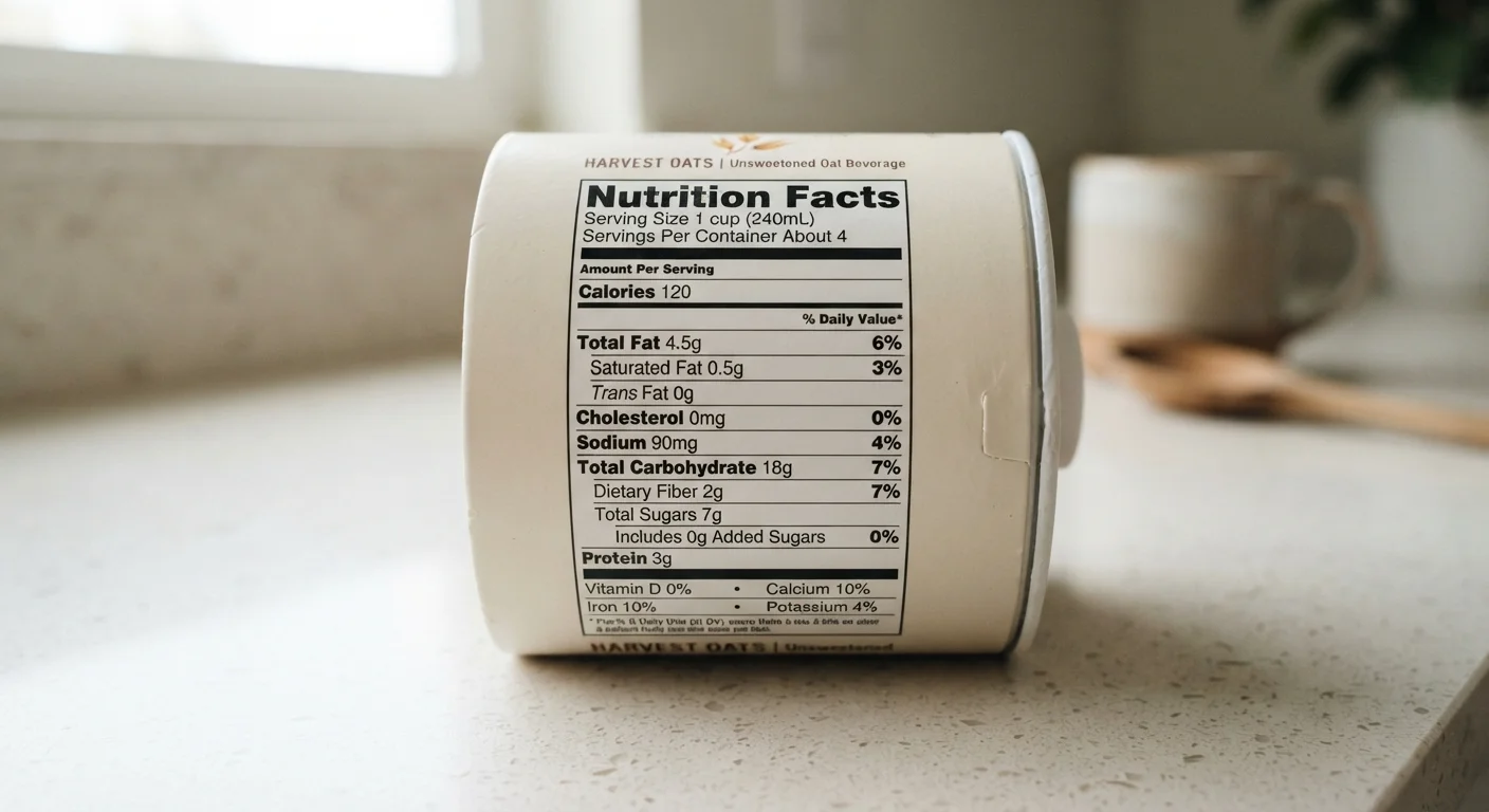 Reading a Nutrition Label Without Getting Lost in the Numbers