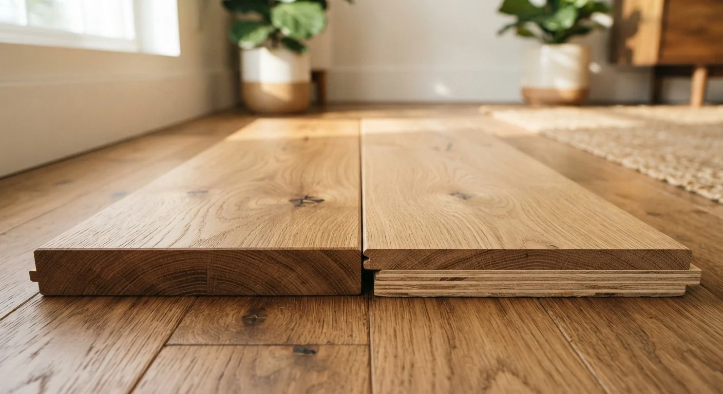 Solid Hardwood vs. Engineered Wood Flooring: Understanding the Difference