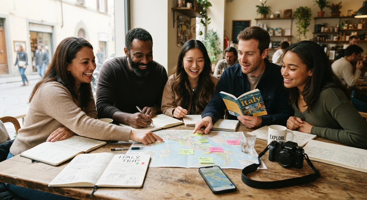 Travelling as a Group: Where Coordinated Planning Falls Apart