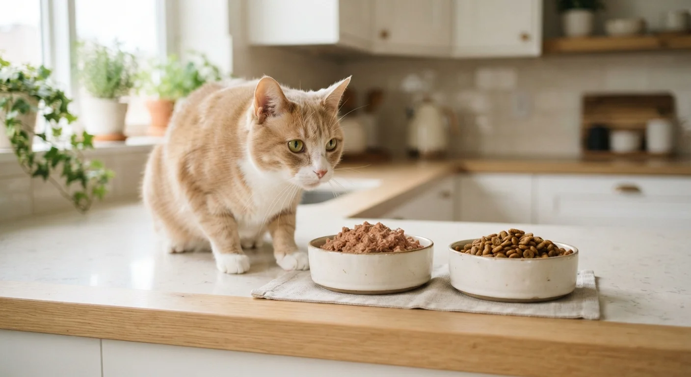 Wet Food vs Dry Food for Cats: Hydration, Dental Health, and Palatability