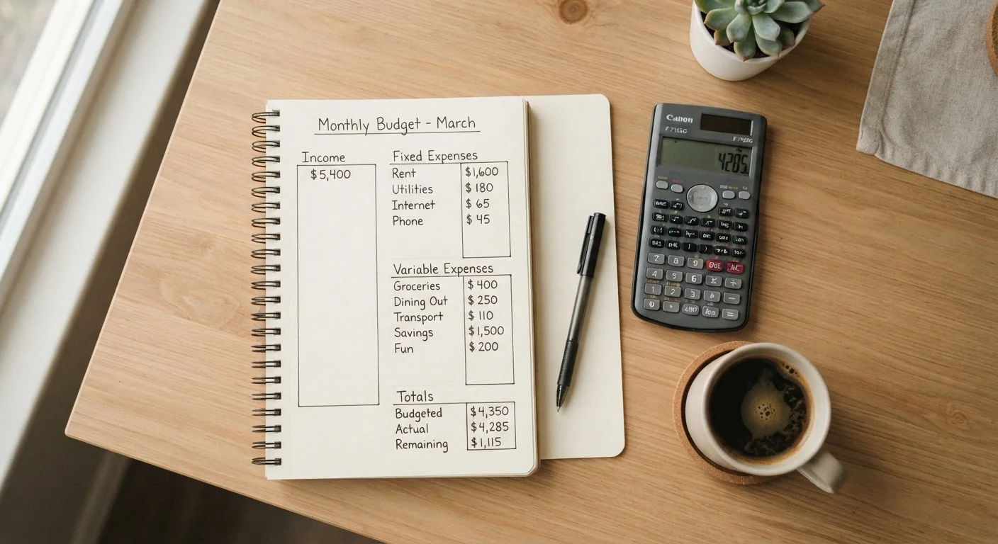 What a Budget Actually Does — and What It Can't